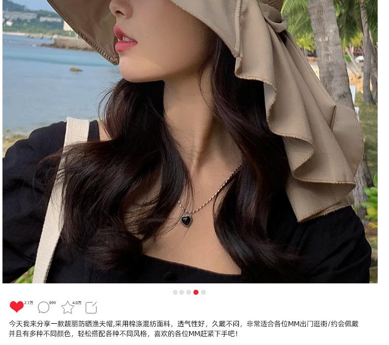 Product Introduction of Summer Wide-Brim Bucket Hat UV 50+ Sun Protection with Detachable Face Cover |   Foldable & Sweat-Proof Design for Beach Hiking Travel Accessories 13