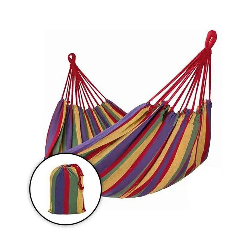 Hammock Colorful Kasur Gantung Ayunan Tempat Tidur Camping Single Series Outdoor 0