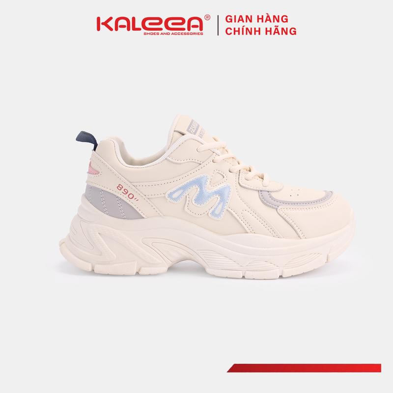 Hỏa Tốc Kaleea T154 - Giày Thể Thao Giày Sneaker Nữ Độn Đế Thoáng Khí Thoải Mái Cao 5Cm