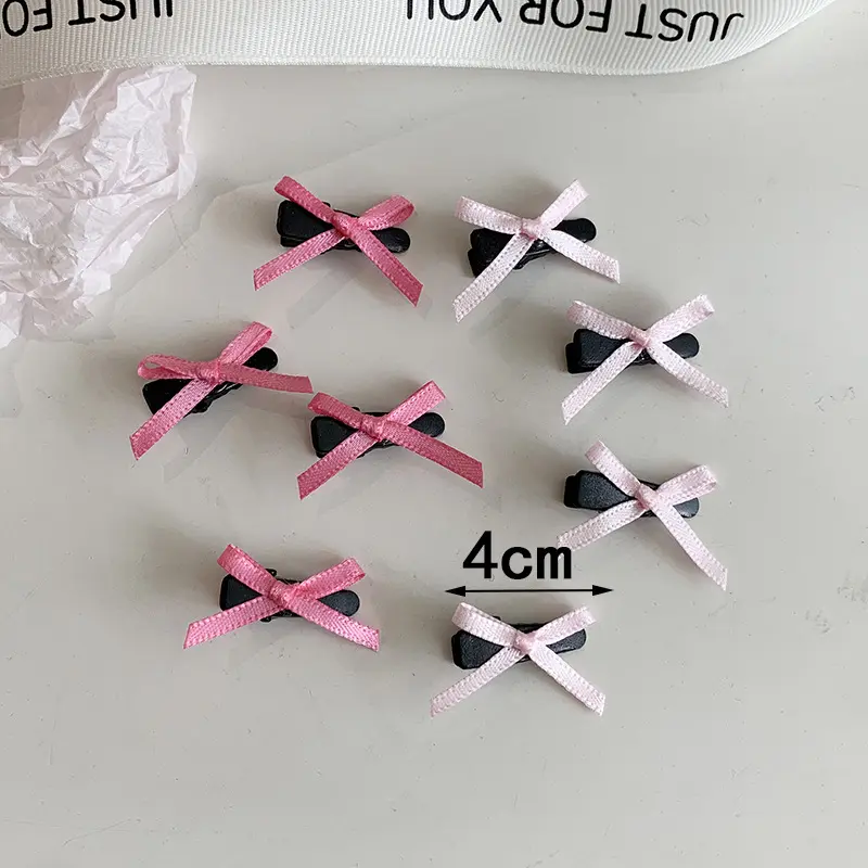 Ballet style bow hairpin birthday party props hairpin ribbon hairpin headdress hair accessories for women