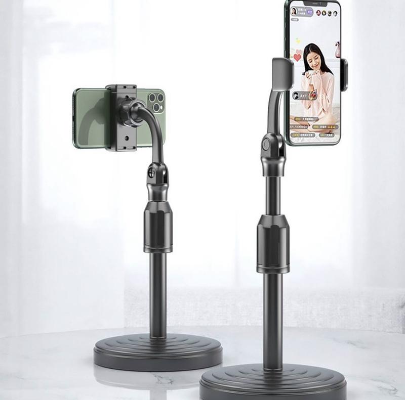 Giá Đỡ Điện Thoại Để Bàn Kẹp Điện Thoại Livestream Xem Video Xoay 360