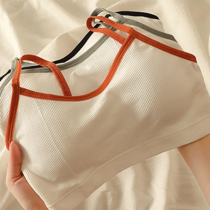 Product Introduction of Áo Ngực Thể Thao Không Đường May Cho Nữ, Áo Không Dây Hở Lưng, Bralette Đẩy Lên, Đồ Lót Cotton Cho Bé Gái Và Phụ Nữ 6