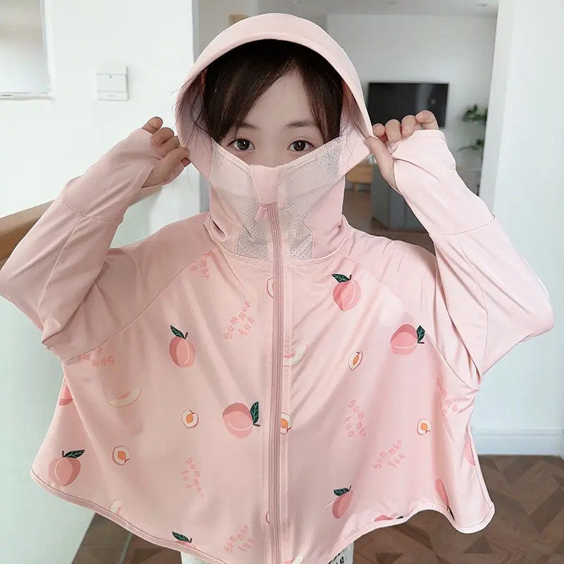 Áo Chống Nắng,Chống Tia UV Cho Bé Từ 3 - 12 Tuổi 0