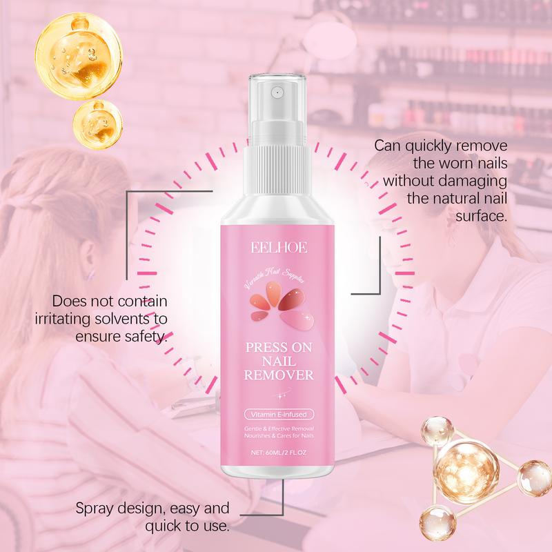 Product Introduction of Eelhoe Nail Glue Nail Remover Gentle Unloading Gel Nail Polish Dissolved Nail Salon Nail Remover Nail Beauty Products Nail Care Manicure 8