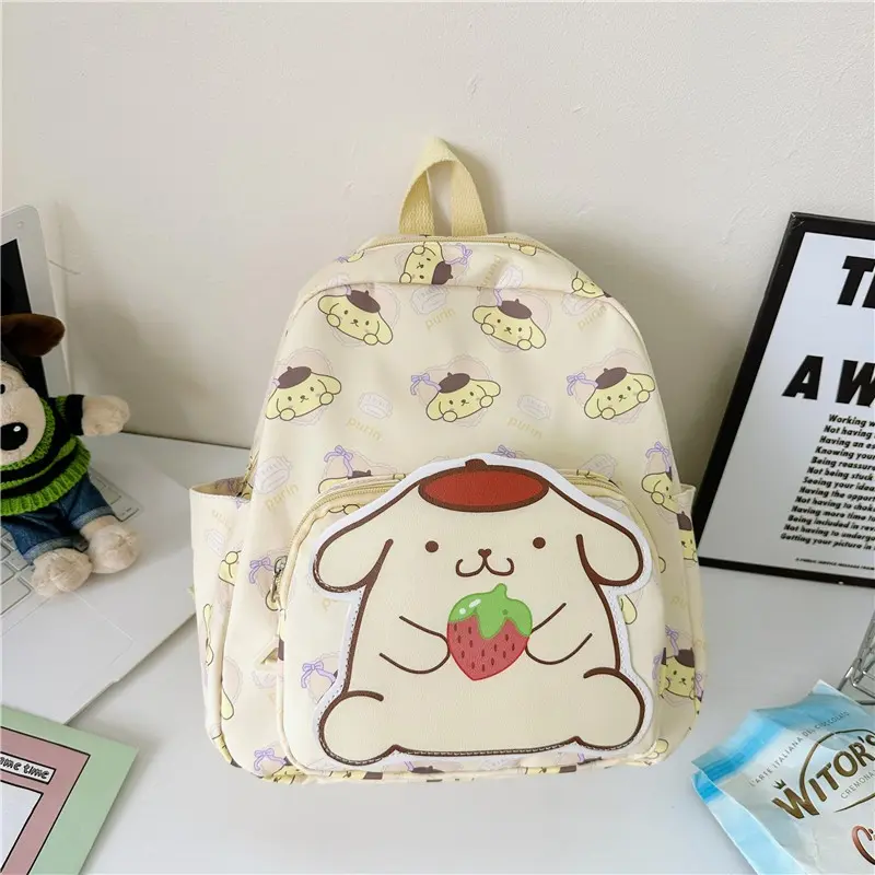 Kinokimi -  Tas Sekolah Anak Perempuan Tas Ransel Lucu Karakter Tas Sekolah TK PAUD Backpack Waterproof