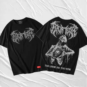 Kaos Raja Tega PSHT A2 Gray Combed Free Gelang dan Stiker