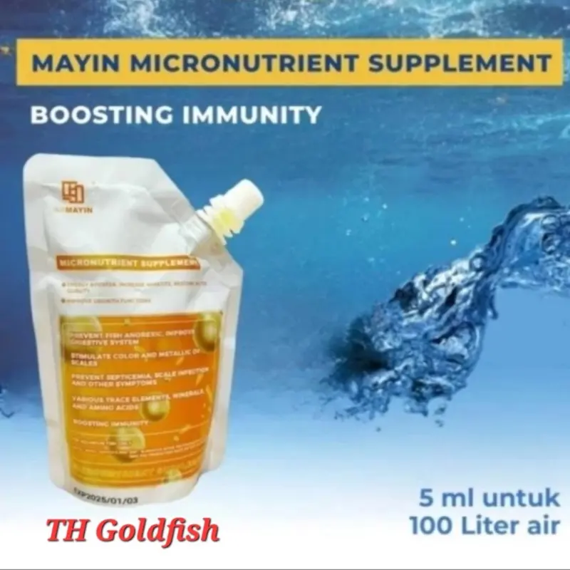 MAYIN Micronutrient Suplemen Vitamin Ikan Hias 0