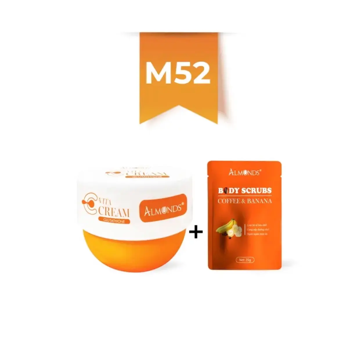 M52-Kem body hỗ trợ trắng da vita C