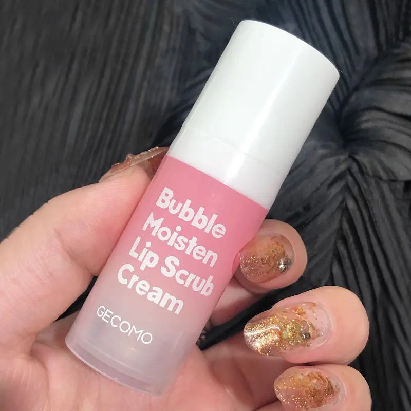 GECOMO Bubble Lip Scrub Remove Dead Skin Brand Lip Care Exfoliating 12g