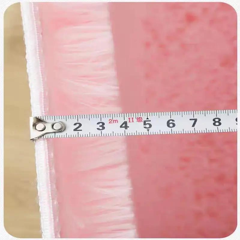 Autumn Homeware Solid Color Comfortable Fuzzy Rug for Room Decor, 1 Count Non-slip Soft Cozy Large Rug for Kitchen Living Room Bedroom Bedside, Cozy Home Accessories, Christmas Gifts, Christmas Decorations 7