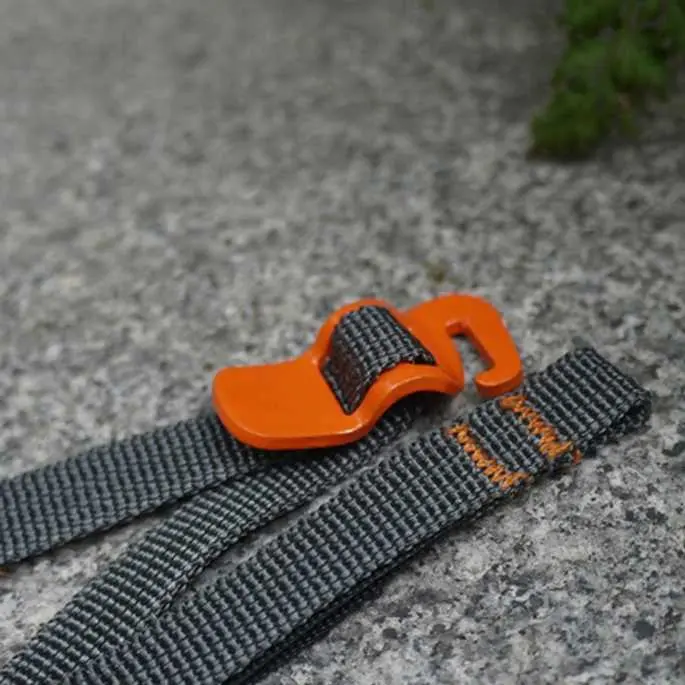 Strap Tali Pengikat Barang Camping Rope Metal Quick Hook - BC098K - Multi-Color 2