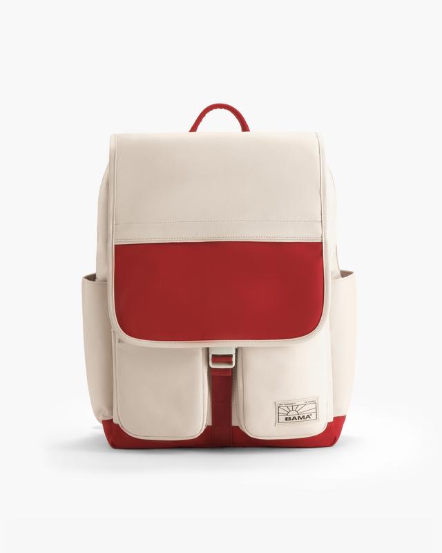 Balo nam nữ đi học đi làm BAMA New Basic Backpack NB107 chống nước nhiều ngăn, cặp sách đi học đựng laptop 15 6 inch