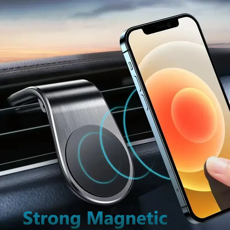 Magnetic Car Phone Holder Stand Air Vent Magnet Car Mount GPS Smartphone Mobile Support In Car Bracket for iPhone Samsung Xiaomi