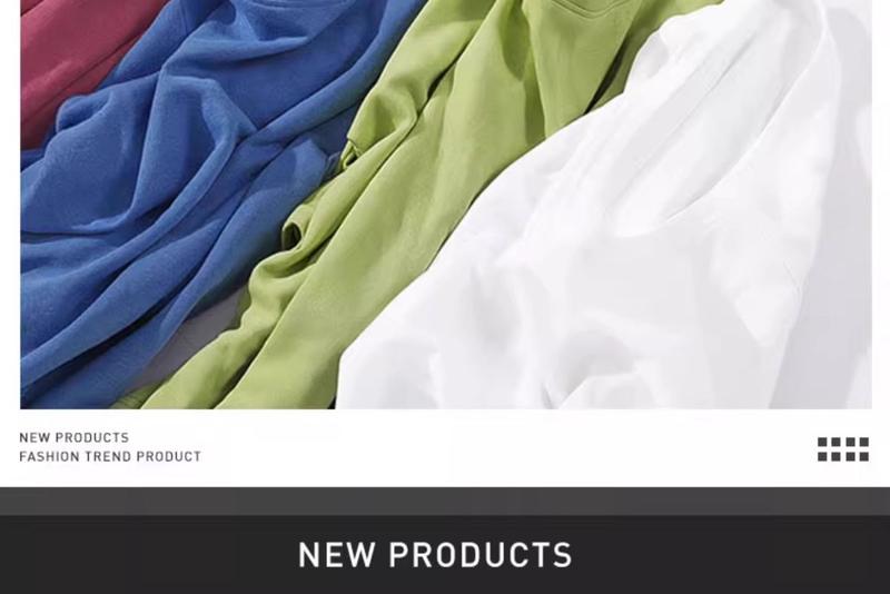 Product Introduction of 2025 [33000 People Collect This Brand] 100% Cotton National Fashion American Letter Short Sleeve T-shirt Men's Summer 2025 New Design Sense Niche Half Sleeve Top 21