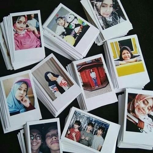 Cetak Foto Polaroid 2R Bahan Art Carton Tebal Minim 25pcs 0