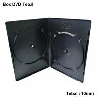 Gambar CASING DVD DOUBLE HITAM Plastik / Case Cd - Casing DVD Hitam 1 psc  dari KnRAcc Kota Bandung 3 Tokopedia