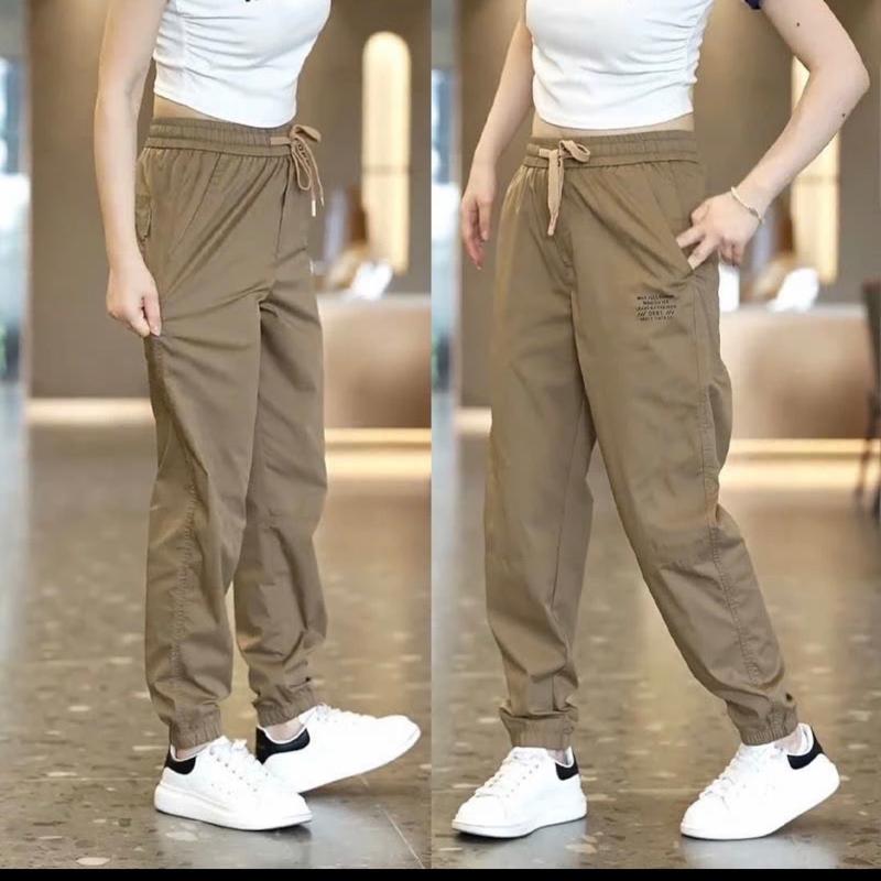 COMBO 2 QUẦN Jogger Kaki Mềm Nam Nữ - Thể Dục - Sport