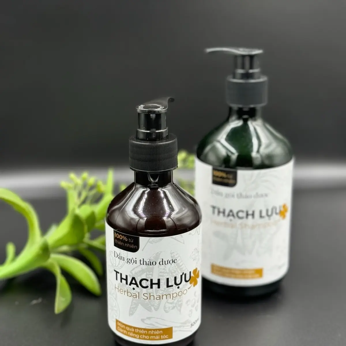 {Combo} Dầu gội thảo dược THẠCH LỰU (300ml + 500ml)