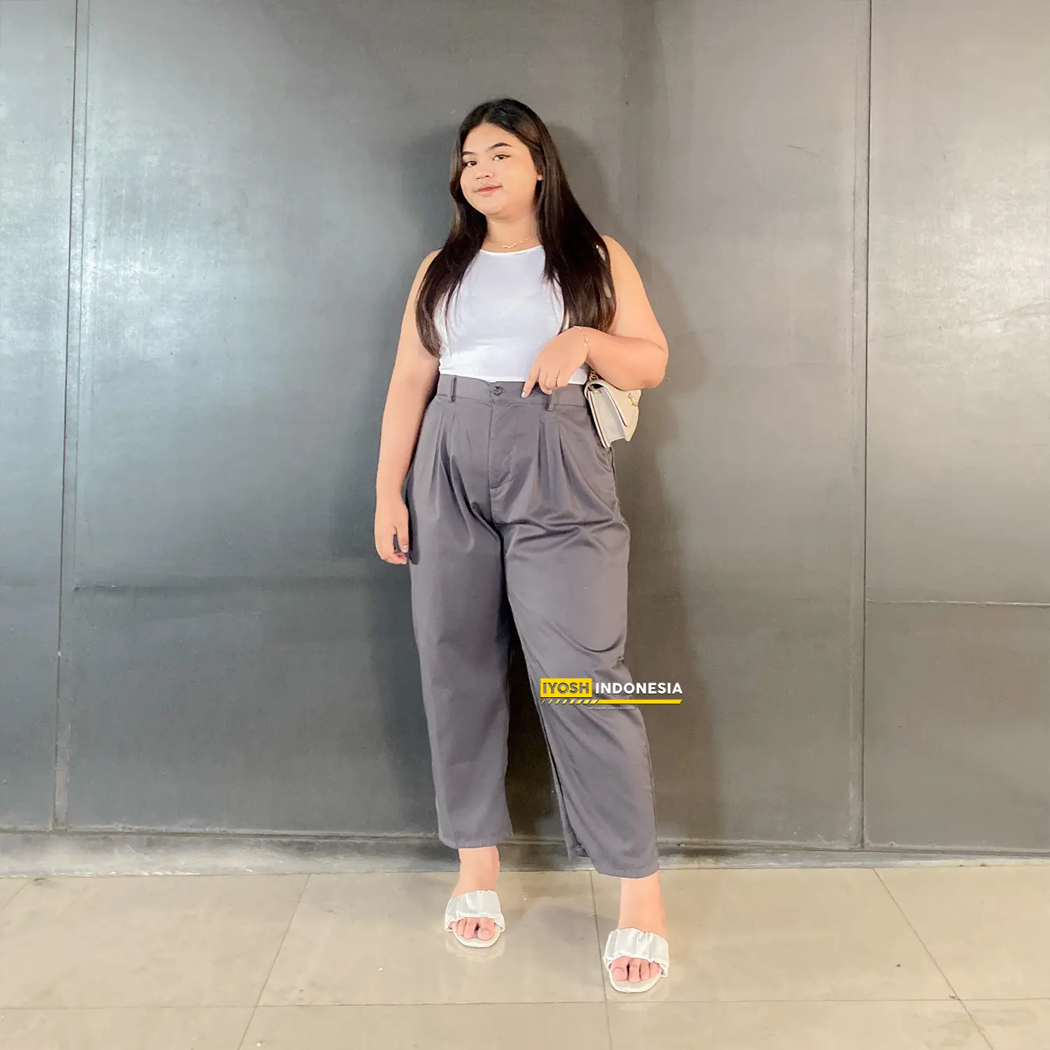 BAGGY PANTS JUMBO PREMIUM BB 65 KG - 90 KG CELANA KERJA WANITA CELANA BAHAN 7L - 10L