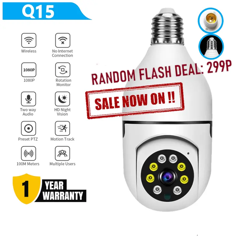 Bulb Camera V380 Pro Panoramic Camera V380s Setup V380 PRO