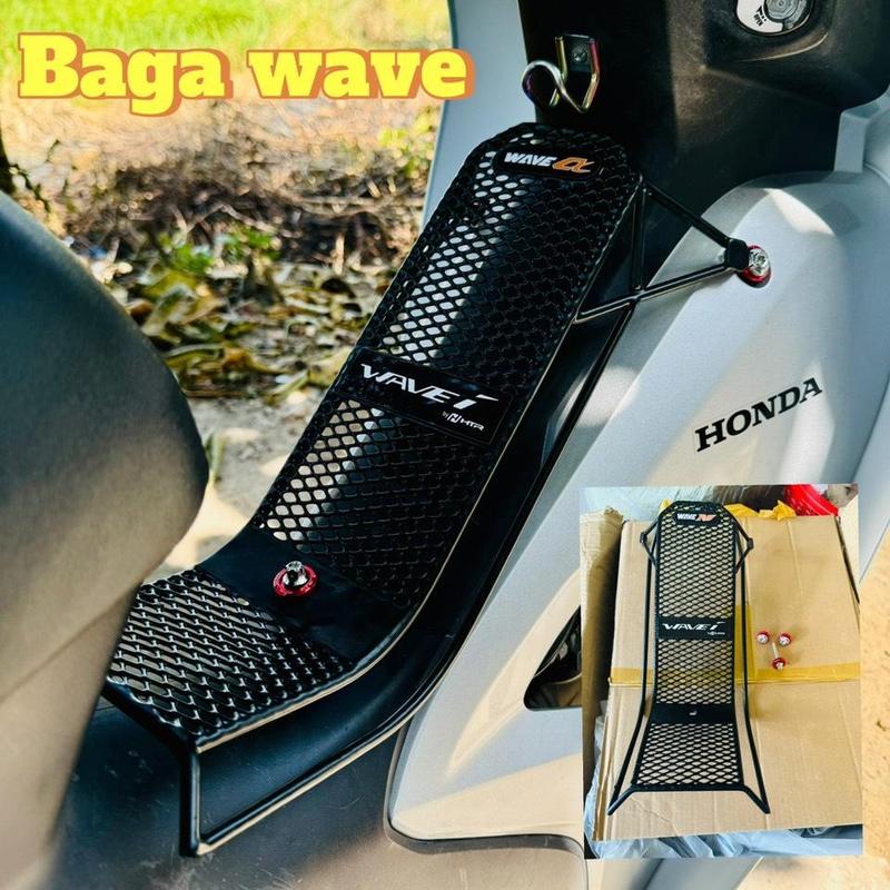 baga lưới spark dày dành cho wave A 100 - 110 wave nhỏ kem ốc- phụ kiên xe máy gạt chân kymco