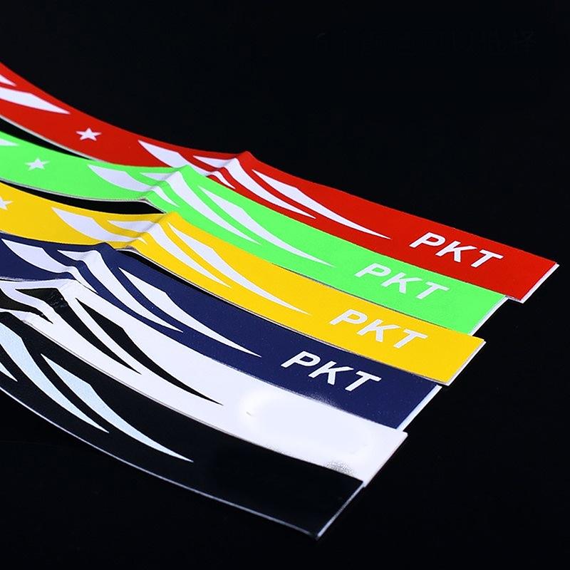 Product Introduction of Badminton Racket Head Protective Sticker Multi-color Anti-friction Simple Disassembly Portable Bat Frame Line Tape Protector Diy 21