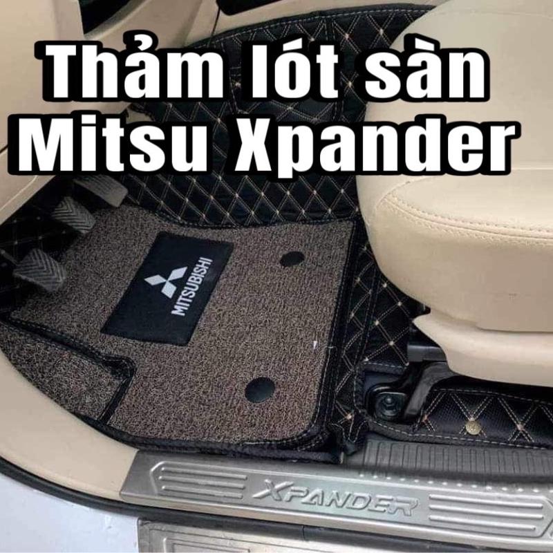 HÀNG CÓ SẴN TRONG 2 NGÀY Thảm lót sàn Mitsu Xpander - Thảm 6D da Nappa cao cấp chống xước chống nước Phụ Tùng Nội Thất