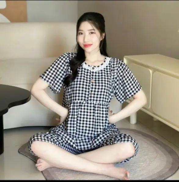 (Đủ size từ 45-100kg) Bộ đồ bầu và sau sinh bigsize chất lanh lụa,dáng lửng nhiều hoạ tiết cực xinh