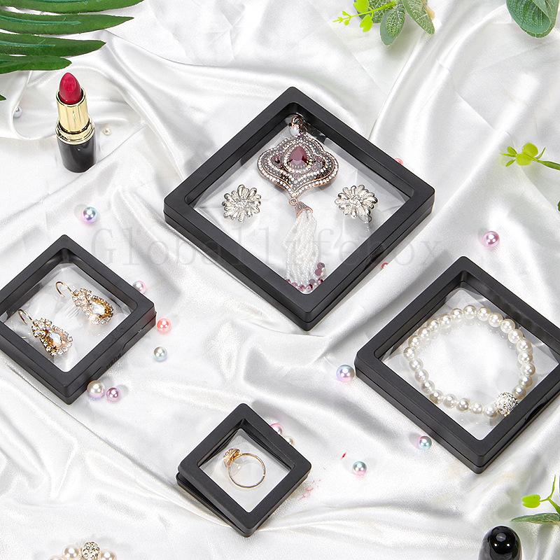 Product Introduction of Transparent PE Floating Box Film Storage Box for Jewelry, Bracelets, Small Items and Display Box 3