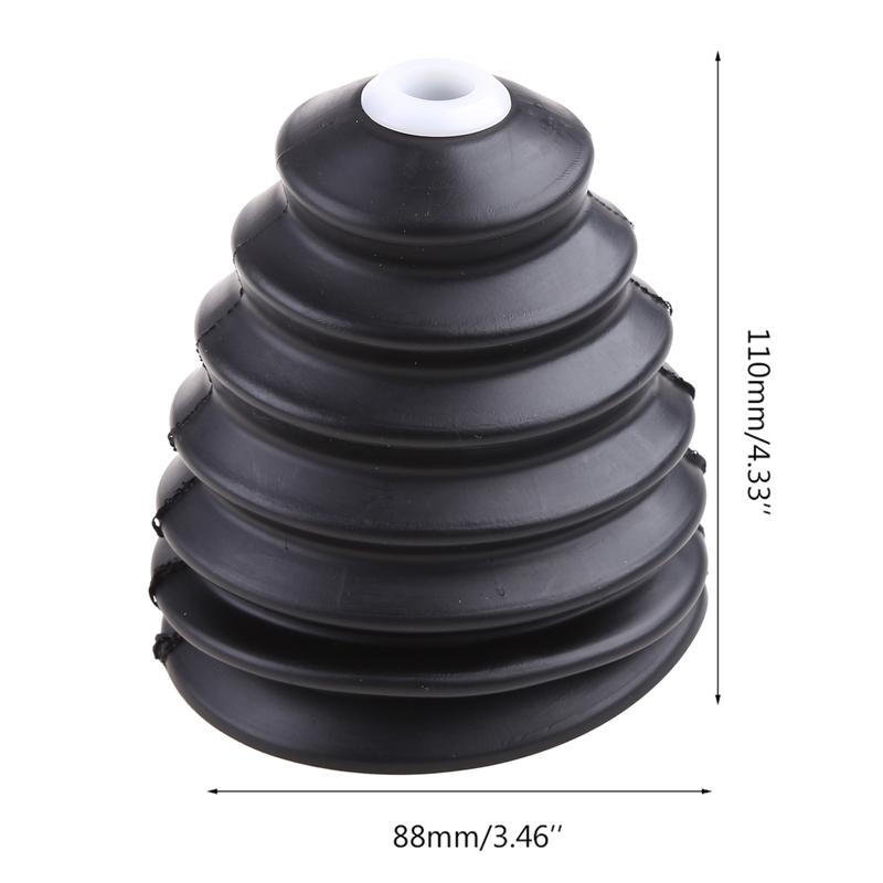 Product Introduction of Rubber Drill Dust Collector Cover Dustproof Cover Electric Hammer Cover Electric Drill Power Tool Accessories Black 0