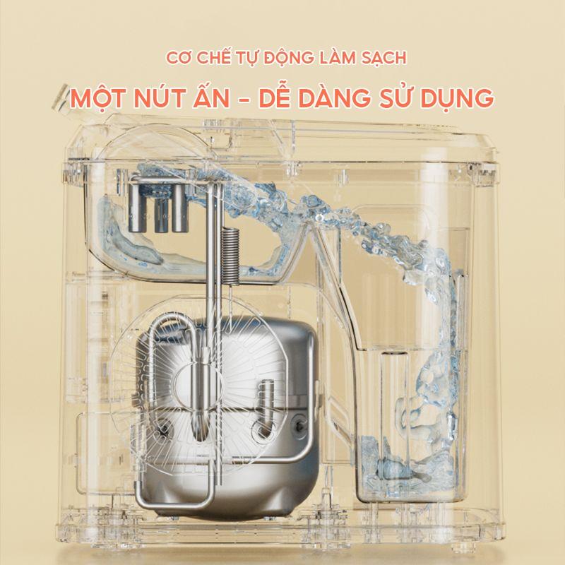 Product Introduction of [Giao hàng miễn phí] Máy làm đá mini 5 phút cho gia đình, làm sạch máy làm đá siêu nhanh, an toàn 5