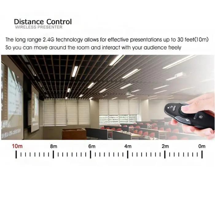 【BBHAA】 (xã kho ) Bút trình chiếu powerpoint Vesine VP101 Tặng ví Da (tuỳ lô về) 5