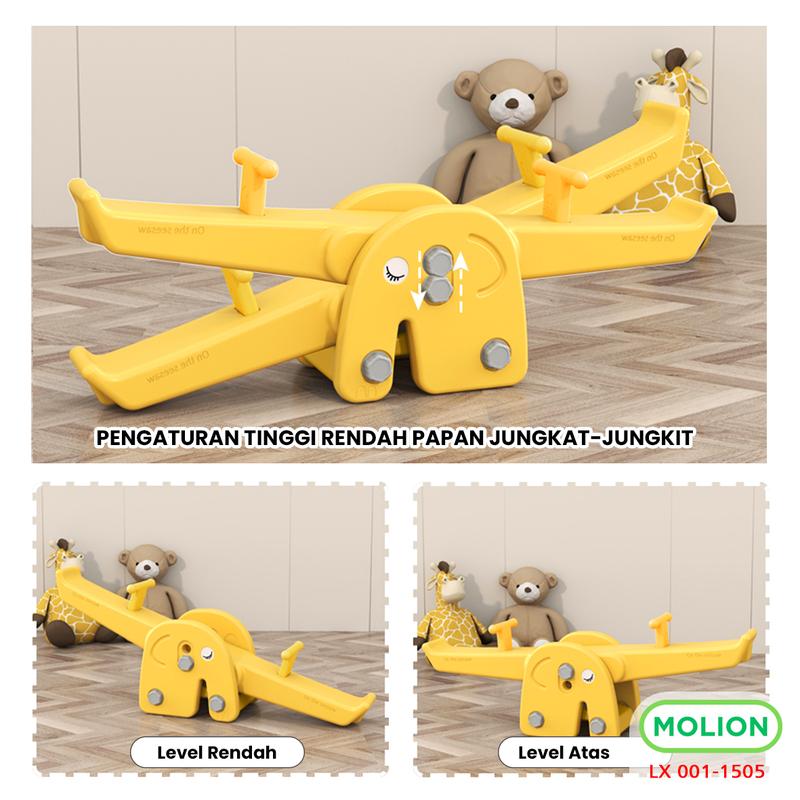 Jungkat Jungkit Anak Seesaw Perosotan Mainan Jungkat-Jungkit  Toys Kuda Kudaan Prosotan 001-M1505 Pesawat Plastik 9