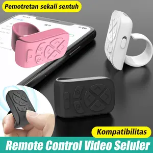 Kendali Bluetooth Jarak Jauh untuk Telepon: Kamera, Gadget Cincin Swafoto, TikTok, Membalik Suka, Remote Ring, Aksesori Fotografi, Gaya Konten Media Sosial