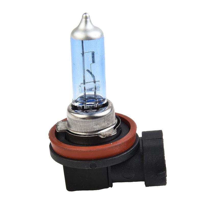 H11 55W 5000K White Light Super Bright Car Xenon Lamp Headlight Fog Bulb 8