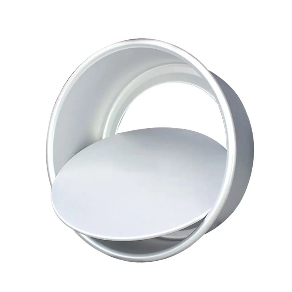 Deep Cake Pans Cake Tins Removable Bottom Cake Bakings Molds Cake Bakings Supplies Aluminum Alloy Material for DIY Bakings