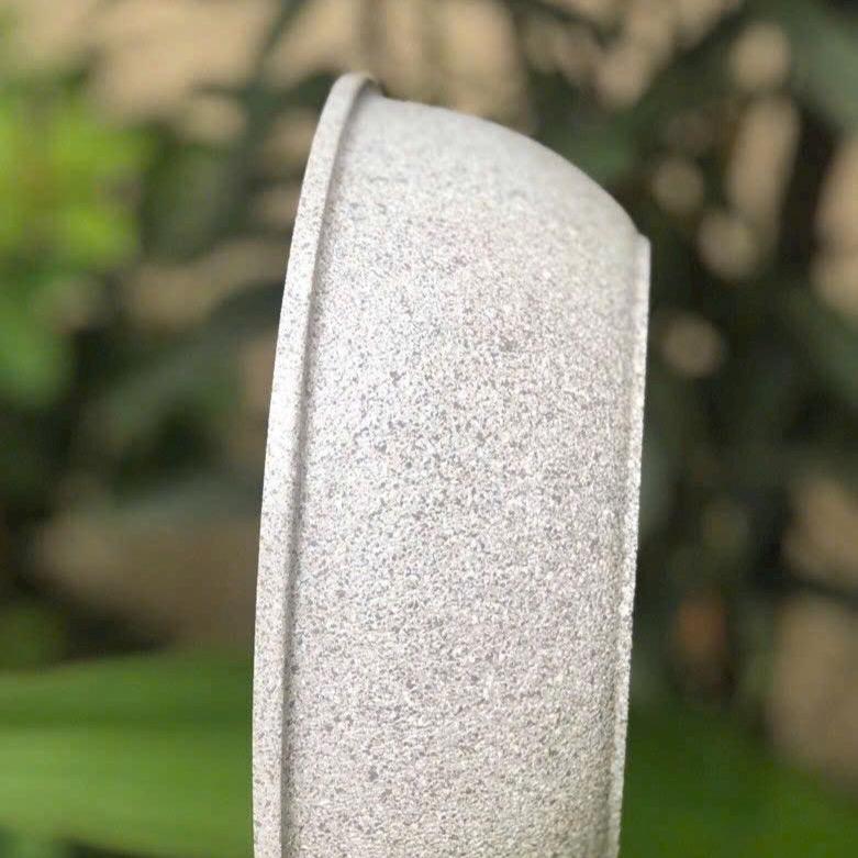 Chảo Đúc 5 Lớp Ecoramic 18cm Không Từ Chính Hãng c hảo đá inox chao chong nướng mini long gang peng gorengan chiên nồi chống bếp 2