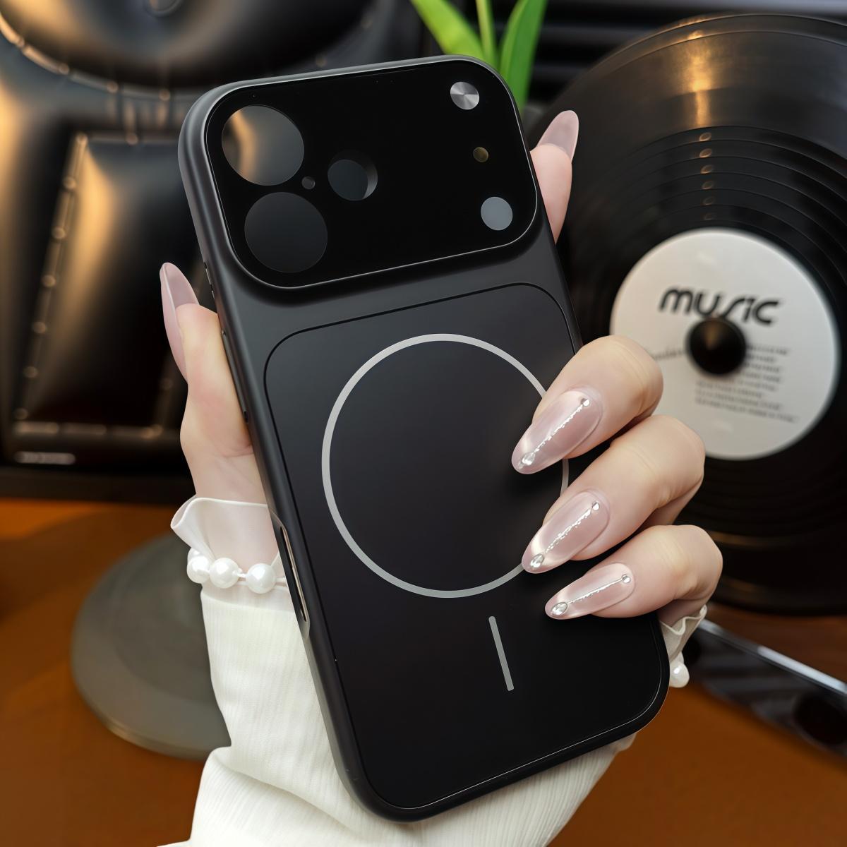 Casing HP Kaca Full Coverage Lensa Jendela Besar Segera Jadi Seri 17 untuk iPhone 13 14 15 16 17 pro max