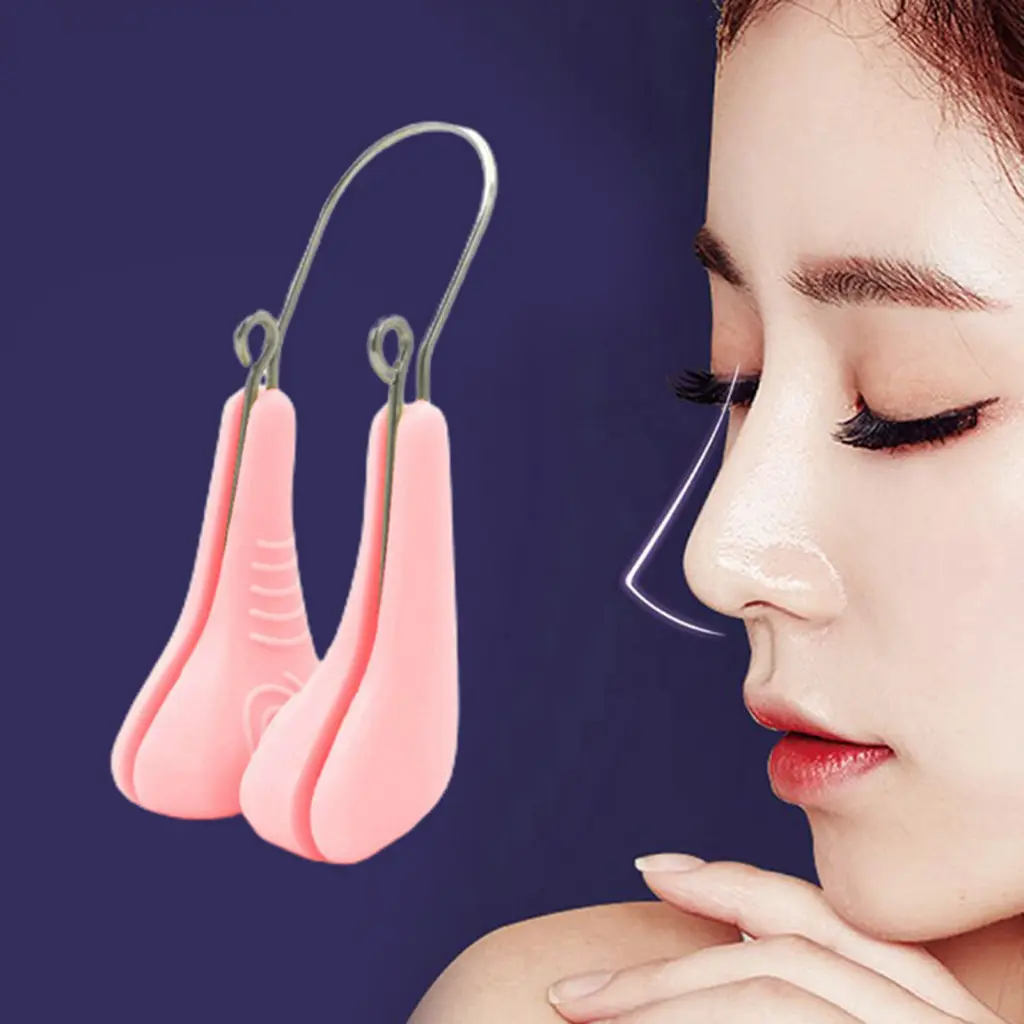 Louterh Sleep Nose Clip Comfortable Perfect Fitting U Type Nose Up Clip Comfortable for Girl