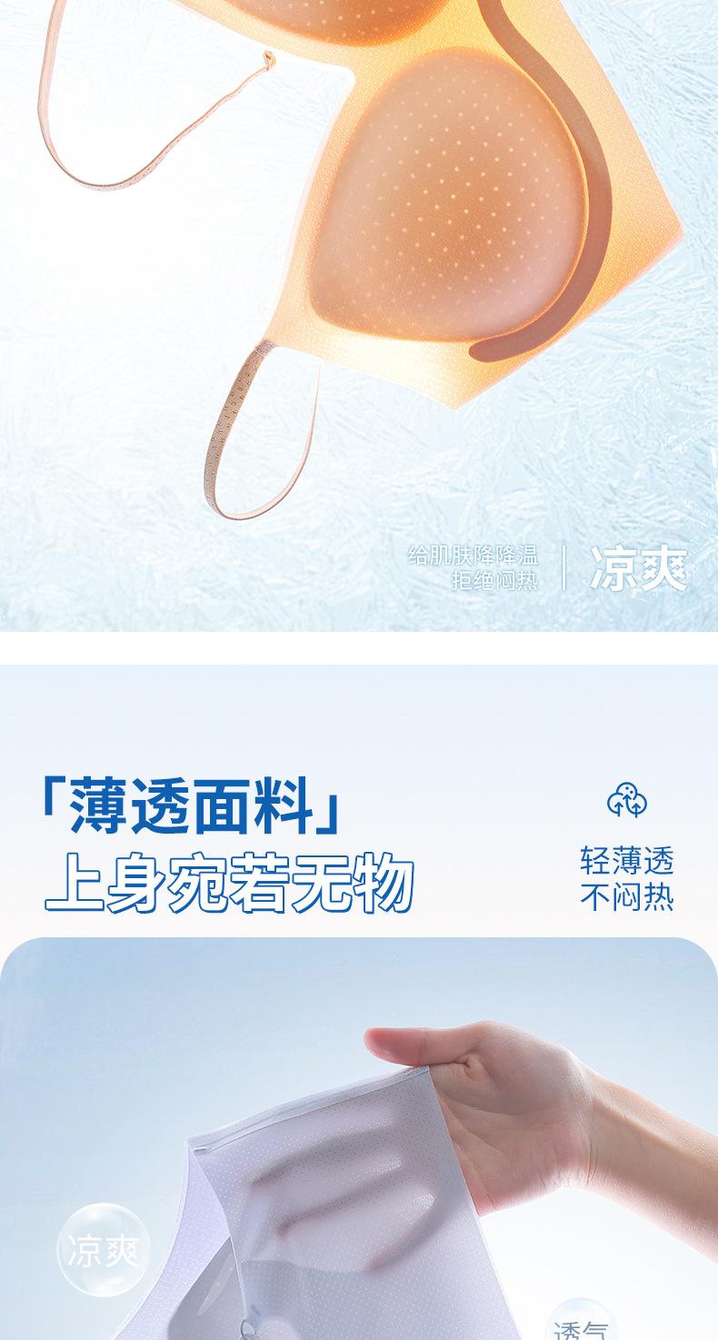 Product Introduction of [SILKELLE]Thin with Shoulder-Straps Underwear Push up Lifting Traceless Ventilation Comfortable Back Shaping 5