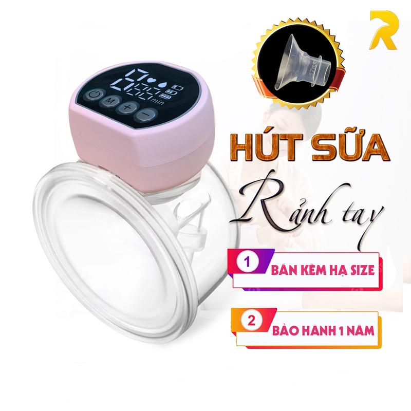 Máy Hút Sữa Rảnh Tay Không Dây, Máy Vắt Sữa Mẹ Điện Đôi bình