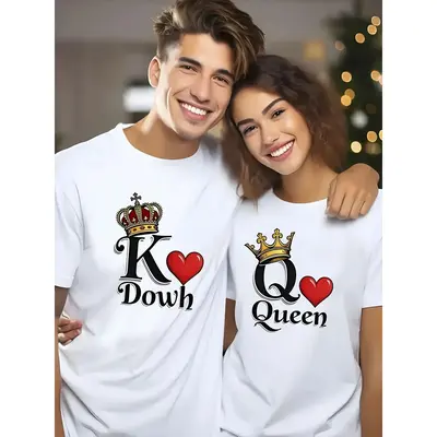Couples Shirts Matching Valentines Day Outfits For Couples