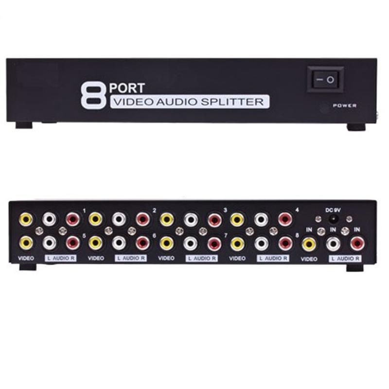 Bộ chia tín hiệu AV 1 ra 8 MT - Viki 6