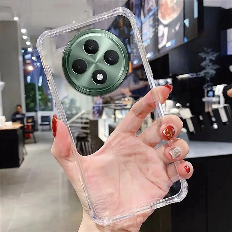 Ốp Silicon Trong Suốt, Ốp Điện Thoại Cặp Đôi Mềm, Mỏng Và Chống Sốc, Ốp Lưng Trong Suốt, Thích Hợp Cho OPPO Reno 12F, 12, 11, 10 Pro Và OppoReno12F, 4G Và 5G, Năm 2024 Phụ Kiện