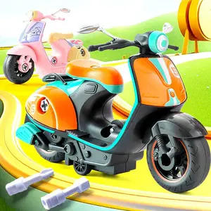 MOTOR RAKITAN ABS SUPER KUAT!  DARI PENGHANCUR JADI PERAKIT ULUNG - MAINAN EDUKATIF TAHAN BANTING!