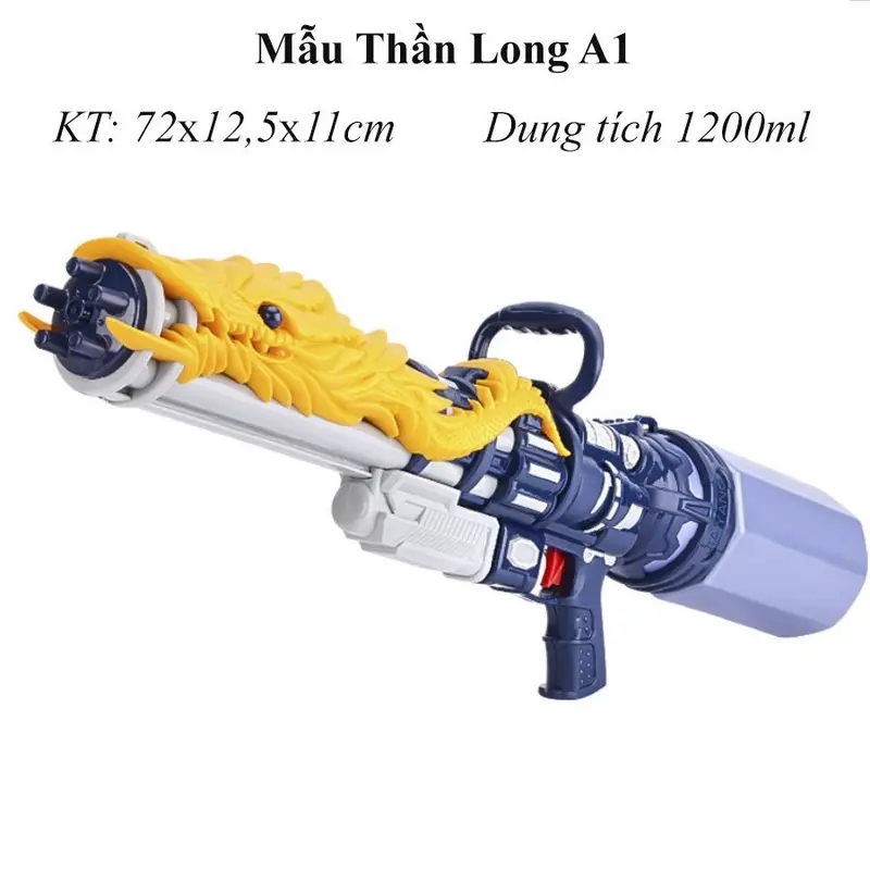 Đồ chơi phun nước áp lực lớn thần long - Khủng Long  - Cá Mập  dung tích lớn. Bắn xa 6-8m. Đồ chơi phun nước áp lực cao. Đồ chơi biển. Đồ chơi ngoài trời Toy lễ hội nước. Trung thu 3