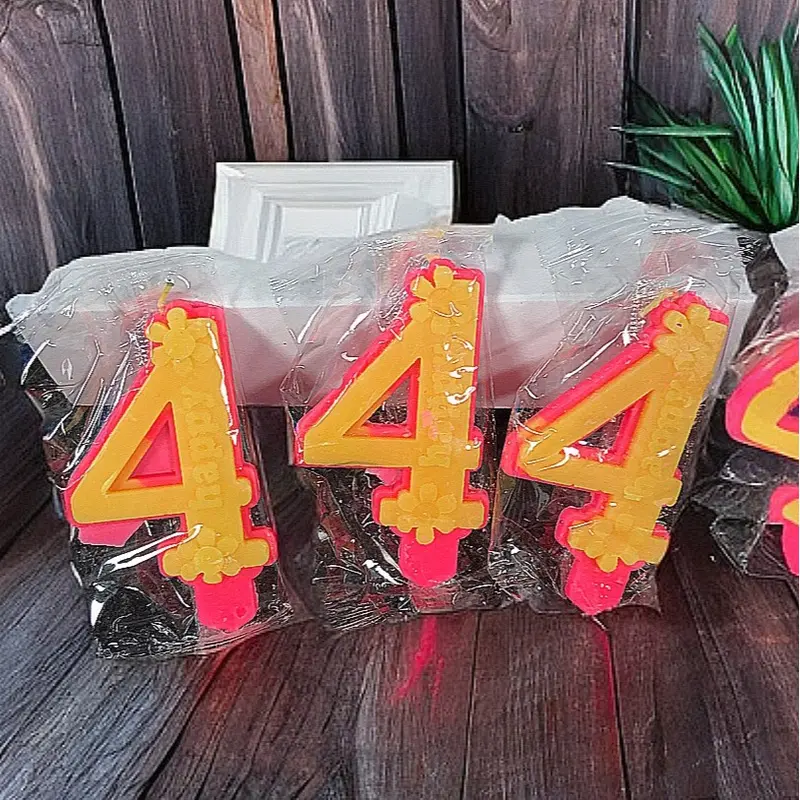 Hộp 20 Nến Số Siêu Rẻ- Phụ Kiện Trang Trí Bánh Sinh Nhật Bánh Kem 7