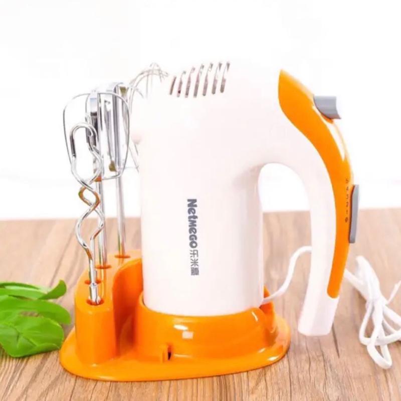 Máy đánh trứng cầm tay 5 tốc độ Netmego N38D 300W siêu mạnh, siêu bền