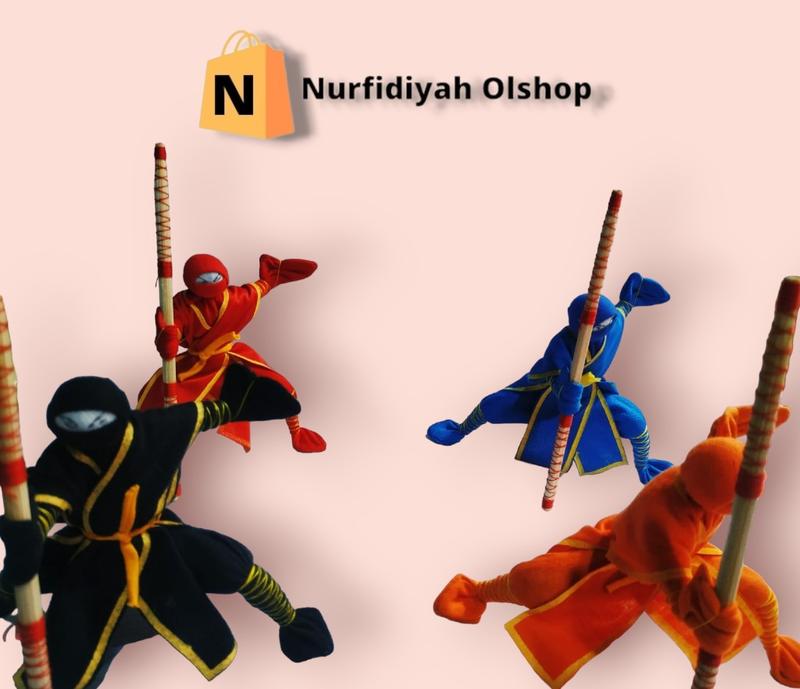 Product Introduction of Mainan Boneka Ninja Elastis Anak Dolls Toys 1
