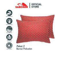 Gambar Sabchan - Paket Bantal Tidur Polkadot Memory Foam Pillow ( 2 Bantal ) - Not Specified dari Sabchan Store Kab. Tangerang 1 Tokopedia